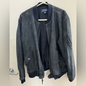Ralph Lauren Polo Blue Suede Jacket